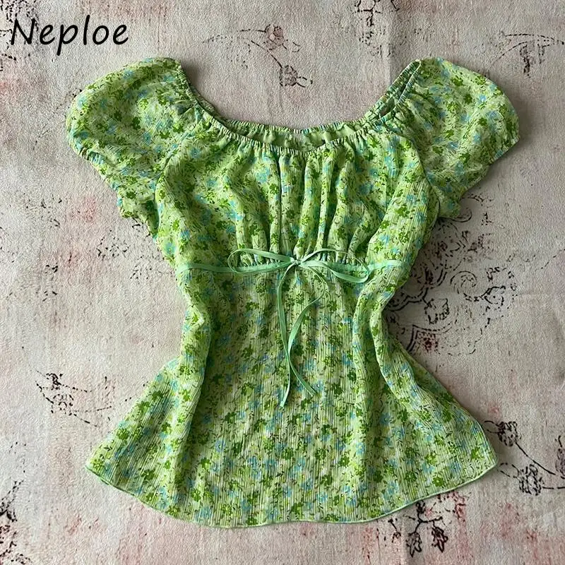 Neploe Loose Print Patchwork Simple Office Lady Shirt Pullover Sweet French Slash Neck Chiffon Trendy Blusas Korea Chic Blouses
Neploe Loose Print Patchwork Simple Office Lady Shirt Pullover Sweet French Slash Neck Chiffon Trendy Blusas Korea Chic Blouses