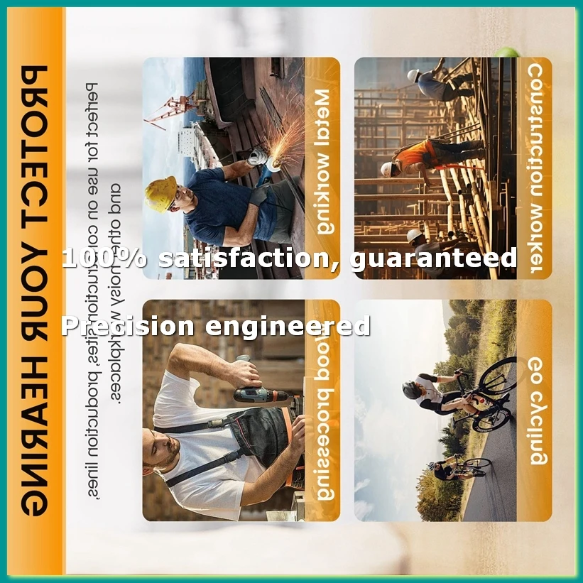 Ear Plugs Bluetooth Headset for Work, Hearing Protection, Suitable for Construction Site and Noisy Environments-FABY
Ear Plugs Bluetooth Headset for Work, Hearing Protection, Suitable for Construction Site and Noisy Environments-FABY