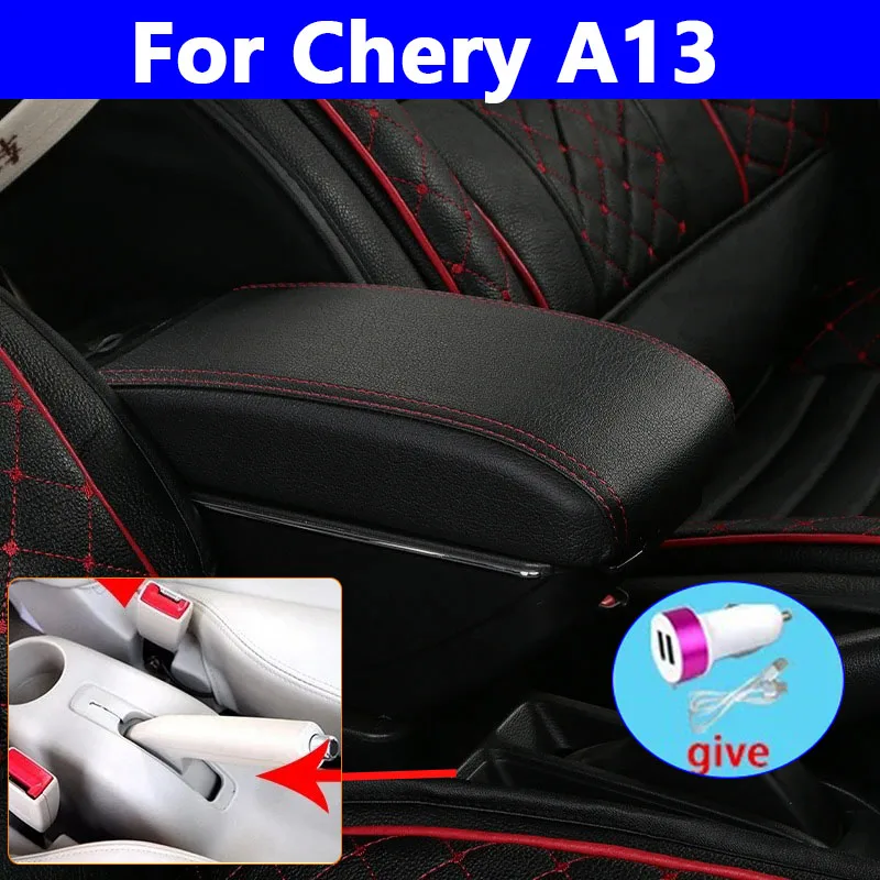 For Chery A13 Very Celer Fulwin Armrest Box Arm Elbow Rest Car Center Console Storage Case Accessories with Cup Holder 7USB
For Chery A13 Very Celer Fulwin Armrest Box Arm Elbow Rest Car Center Console Storage Case Accessories with Cup Holder 7USB