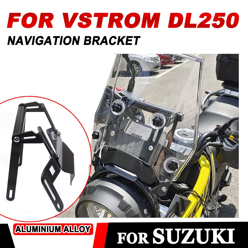 For SUZUKI Vstrom 250 V-strom DL250 DL 250 Motorcycle Accessories GPS Navigation Bracket Phone Holder Windshield Lifting Support
For SUZUKI Vstrom 250 V-strom DL250 DL 250 Motorcycle Accessories GPS Navigation Bracket Phone Holder Windshield Lifting Support