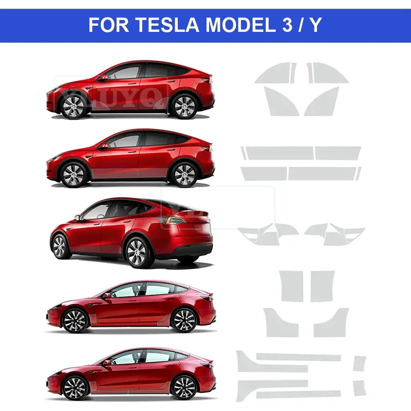Car Door Triangle Protective Film for Tesla Model 3 Model Y PPF TPU Transparent Refit Sticker 8.5mil Paint Protection
Car Door Triangle Protective Film for Tesla Model 3 Model Y PPF TPU Transparent Refit Sticker 8.5mil Paint Protection