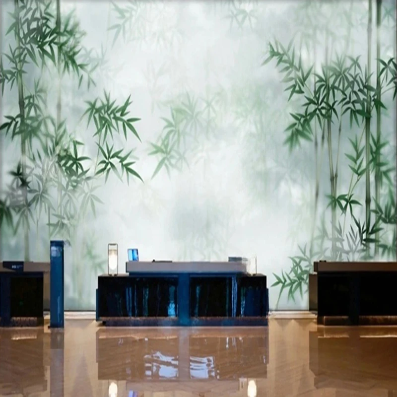 Custom Hand-Painted Wall Murals Modern Chinese Style Abstract Bamboo Forest Wallpaper Home Decor Living Room Bedroom Background
Custom Hand-Painted Wall Murals Modern Chinese Style Abstract Bamboo Forest Wallpaper Home Decor Living Room Bedroom Background