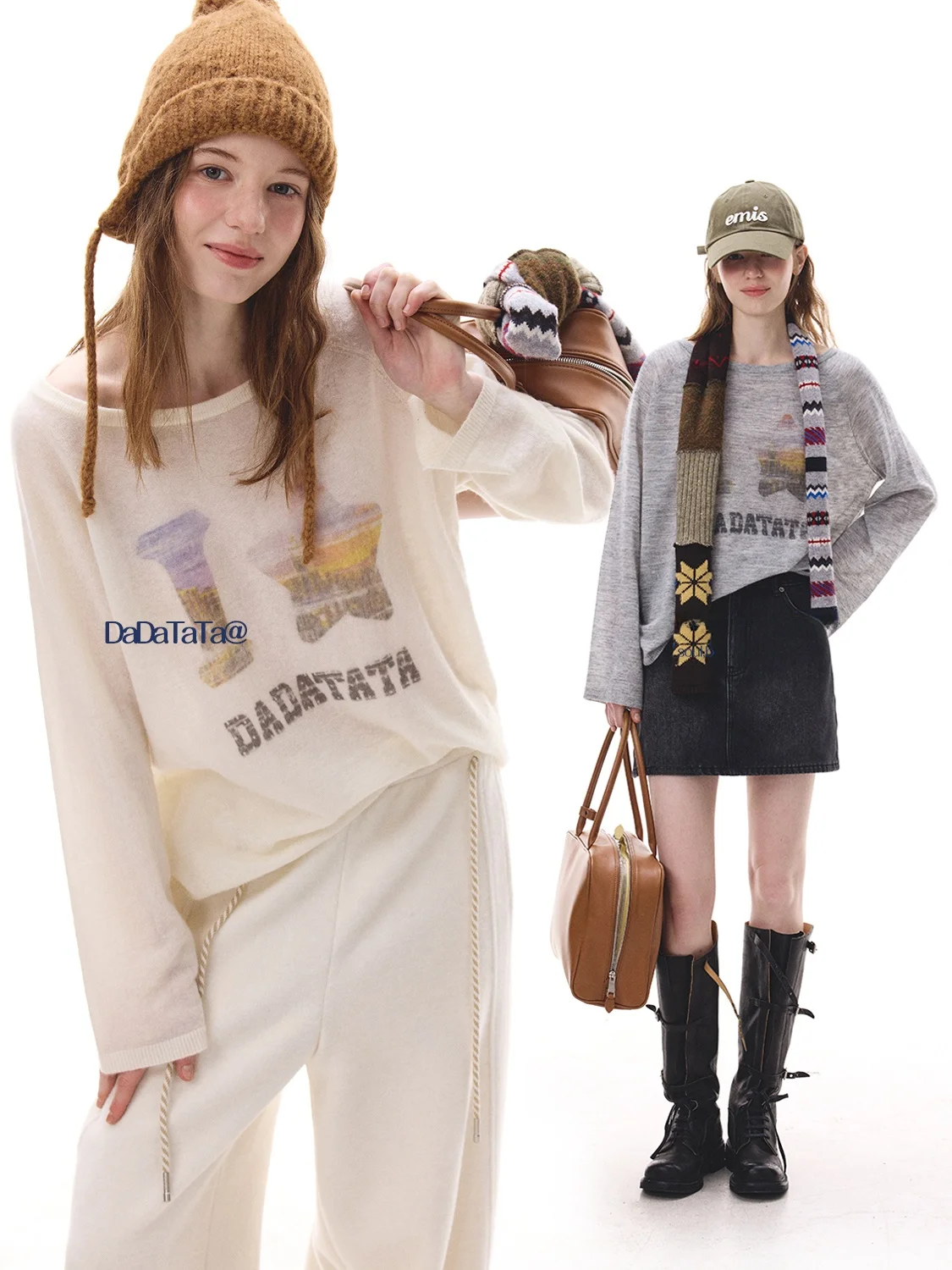 Новинка зимы: Шерстяной вязаный худи DTA с круглым вырезом и длинными рукавами, повседневный женский свитер JGGU Crystal Label
Новинка зимы: Шерстяной вязаный худи DTA с круглым вырезом и длинными рукавами, повседневный женский свитер JGGU Crystal Label