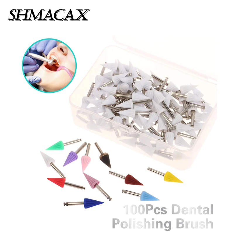 100pcs/Box Disposable Dental Polishing Cup Tapered Tooth Polish Multicolour Rubber Brush Teeth Whitening Prophy Brushes
100pcs/Box Disposable Dental Polishing Cup Tapered Tooth Polish Multicolour Rubber Brush Teeth Whitening Prophy Brushes