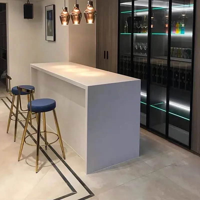 Front desk Milk tea dessert shop Bar table Simple modern counter Bar reception desk
Front desk Milk tea dessert shop Bar table Simple modern counter Bar reception desk