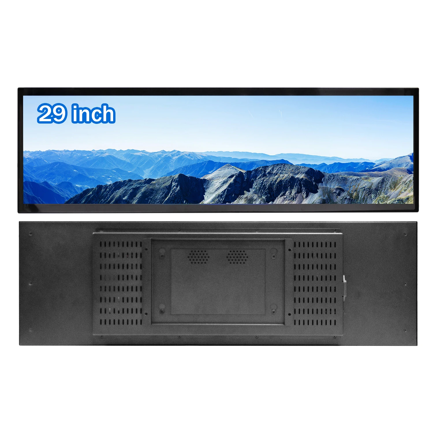 Новый 29-дюймовый ультраширокий FHD LED-дисплей для рекламы с Wi-Fi, умный LCD-экран для полок, вытянутый LCD-дисплей
Новый 29-дюймовый ультраширокий FHD LED-дисплей для рекламы с Wi-Fi, умный LCD-экран для полок, вытянутый LCD-дисплей