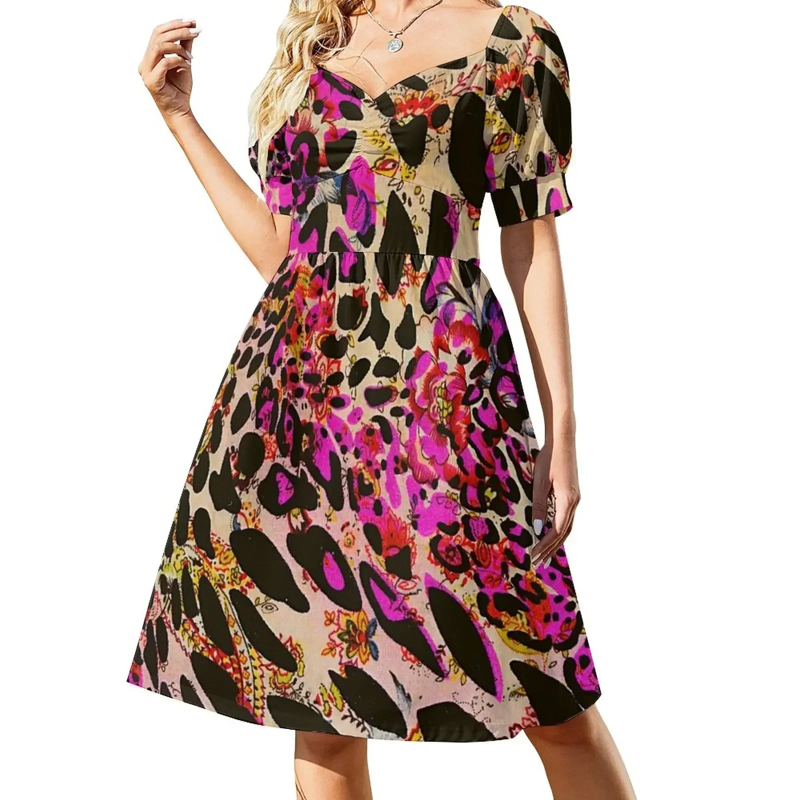 Vintage Flowers and Paisley Short-Sleeved Dress dress summer 2025 women Women's clothing
Vintage Flowers and Paisley Short-Sleeved Dress dress summer 2025 women Women's clothing