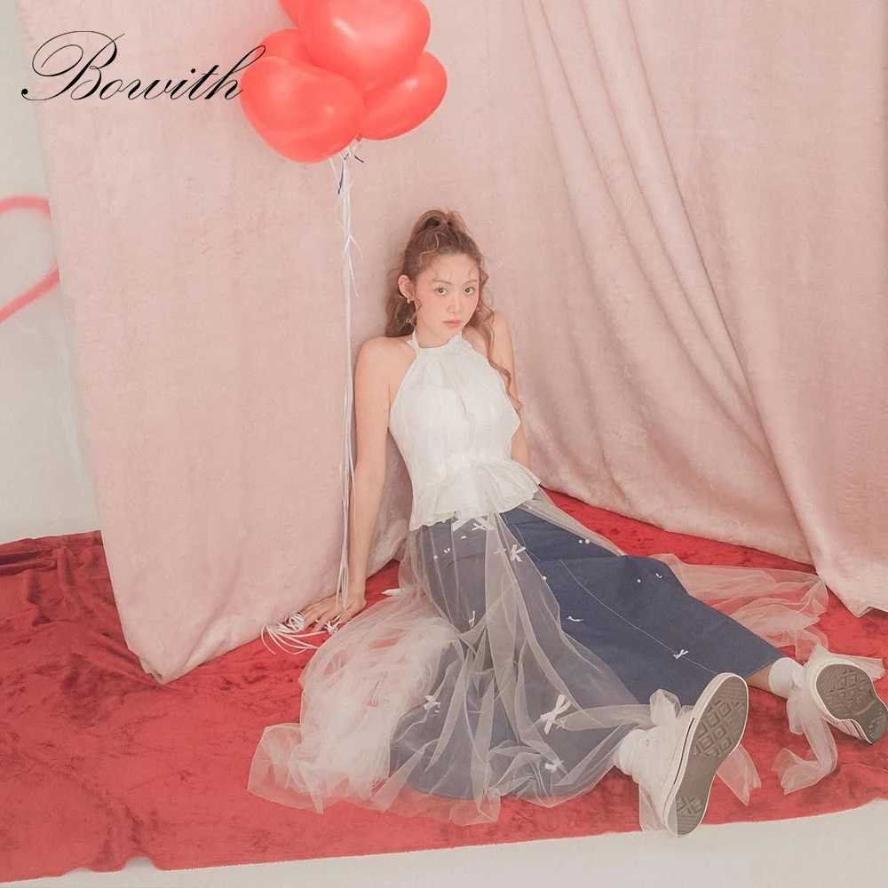 Bowith 2025 Y2k Korean Evening Dresses Patchwork Denim Girls' Party Dresses Customized Gown Korean Wedding Snap Dresses
Bowith 2025 Y2k Korean Evening Dresses Patchwork Denim Girls' Party Dresses Customized Gown Korean Wedding Snap Dresses