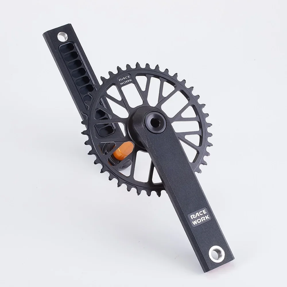 Gravel Bike Road Bike Crankset 170MM CNC Hollow Cranks Single Chainring 40/42/44/46T With BB51 Bottom Bracket For SRAM GXP
Gravel Bike Road Bike Crankset 170MM CNC Hollow Cranks Single Chainring 40/42/44/46T With BB51 Bottom Bracket For SRAM GXP