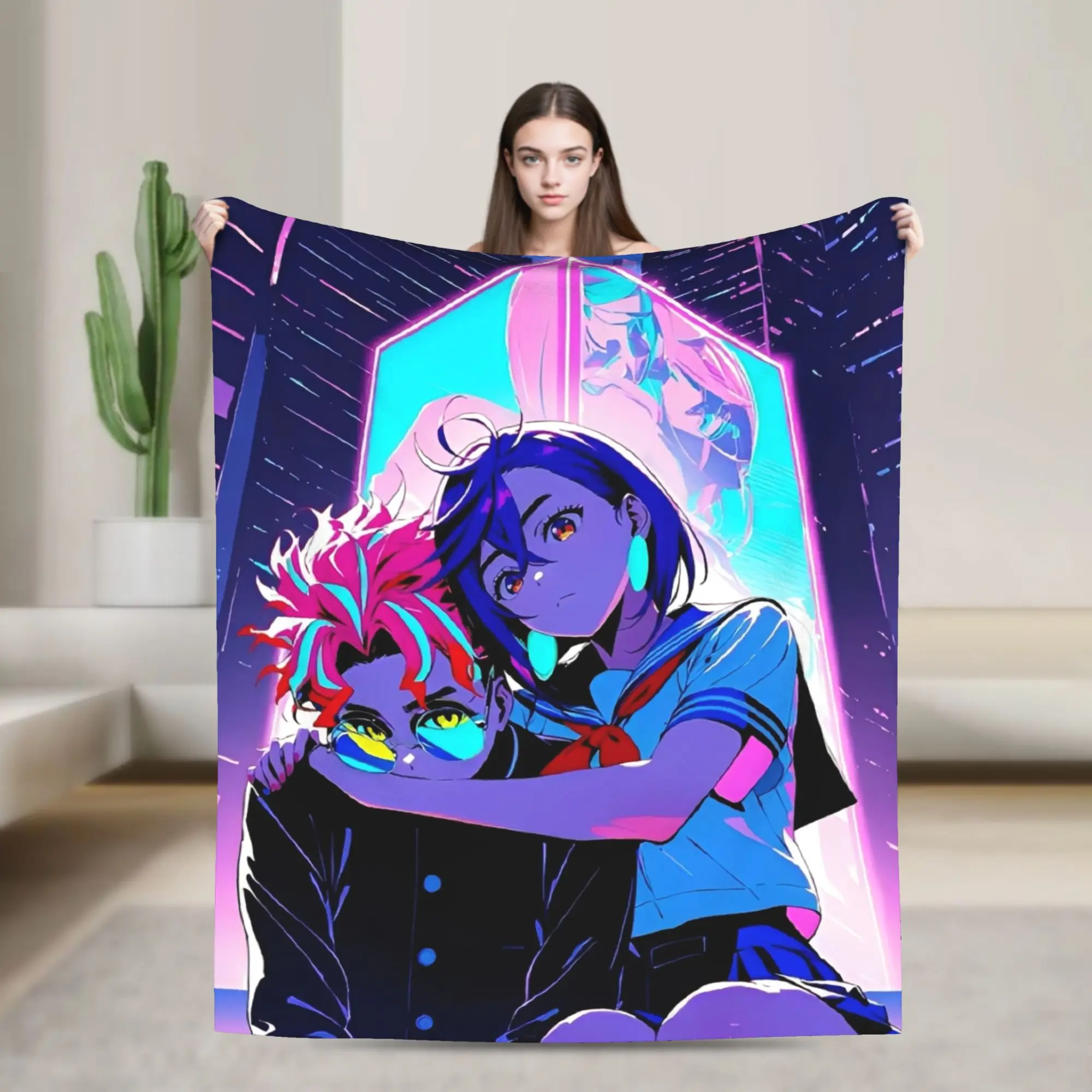 MOMO OKARUN Dandadan Blanket Warm Novelty Plush Throw Blanket For Home Decor Decorative Flannel Bedspread Bed Cover
MOMO OKARUN Dandadan Blanket Warm Novelty Plush Throw Blanket For Home Decor Decorative Flannel Bedspread Bed Cover