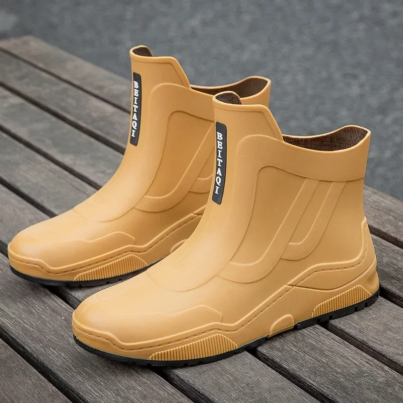 Work Boots For Men And Women Casual Short Tube Waterproof Shoes Fleece Warm Non-slip Wear-resistant Rain Shoes 2024
Work Boots For Men And Women Casual Short Tube Waterproof Shoes Fleece Warm Non-slip Wear-resistant Rain Shoes 2024