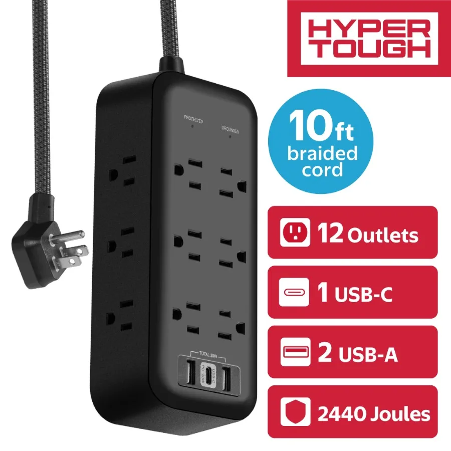 Удлинитель-сетевой фильтр на 12 розеток с USB-портами для быстрой зарядки и удлинителем 3 метра для дома, офиса, гостиной (модель B)
Удлинитель-сетевой фильтр на 12 розеток с USB-портами для быстрой зарядки и удлинителем 3 метра для дома, офиса, гостиной (модель B)