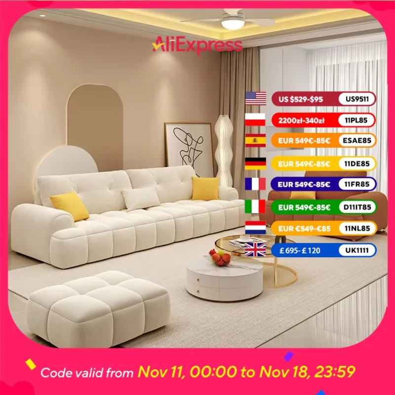 European Luxury Living Room Sofas Beige Oversized Recliner Lounge Living Room Sofas Floor Modern Divano Moderno Furniture Home
European Luxury Living Room Sofas Beige Oversized Recliner Lounge Living Room Sofas Floor Modern Divano Moderno Furniture Home