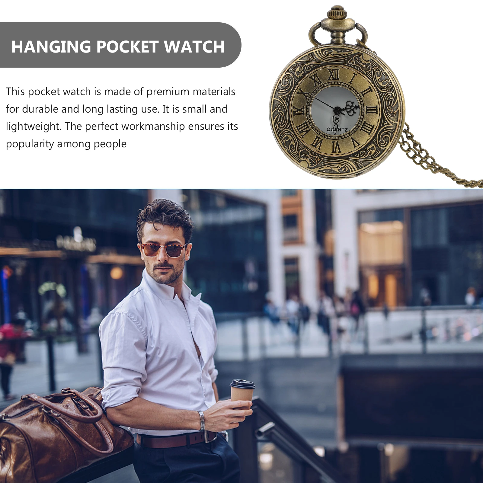 Roman Numerals Pocket Watch Vintage Hanging Waist Timepiece Decorative Mechanical Clocks for Men Women Accessories
Roman Numerals Pocket Watch Vintage Hanging Waist Timepiece Decorative Mechanical Clocks for Men Women Accessories