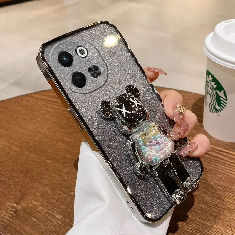 Plating Cover Quicksand Bear Stand Lanyard Tecno Spark 30 30C 4G/5G neo6 Phone Case For Tecno Pova Neo 6 5G 30C Spark Phone Case
Plating Cover Quicksand Bear Stand Lanyard Tecno Spark 30 30C 4G/5G neo6 Phone Case For Tecno Pova Neo 6 5G 30C Spark Phone Case