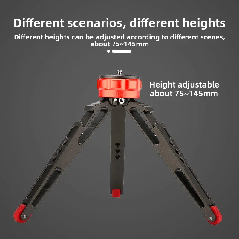 Desktop Vlogging Live Tripod Holder with Cold Shoe Bases for DSLR & Digital Cameras
Desktop Vlogging Live Tripod Holder with Cold Shoe Bases for DSLR & Digital Cameras