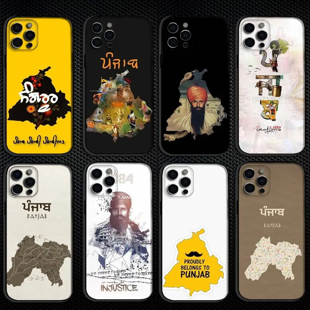 Punjab Map Phone Case For iPhone 16,15,14,13,12,11 Plus,Pro Max, Soft Silicone Black Cover
Punjab Map Phone Case For iPhone 16,15,14,13,12,11 Plus,Pro Max, Soft Silicone Black Cover