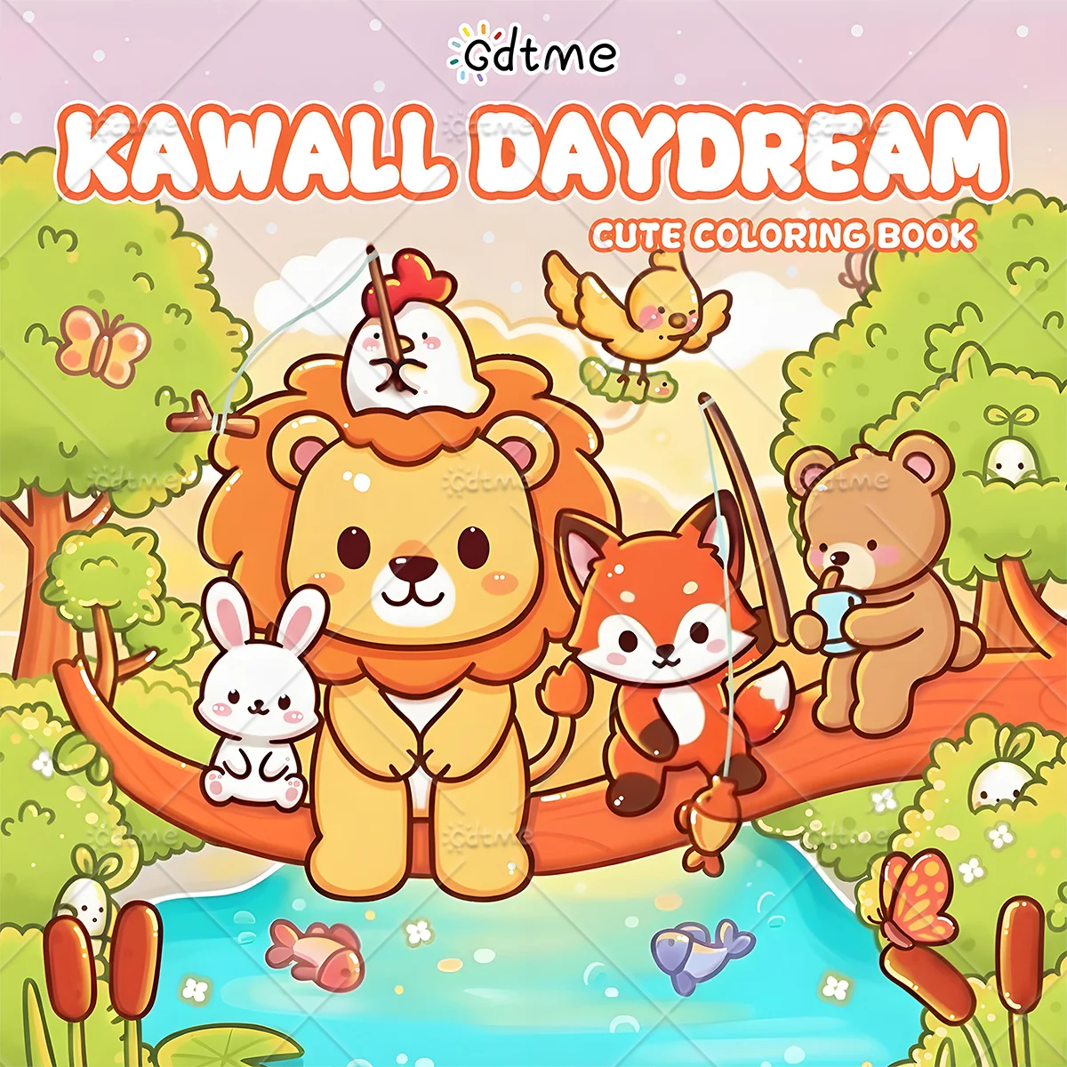 KAWALL DAYDREAM Bold-easy Patterns Coloring Book for Adults Cute Drawing Book Perfect Gift for Party and Birthday
KAWALL DAYDREAM Bold-easy Patterns Coloring Book for Adults Cute Drawing Book Perfect Gift for Party and Birthday 