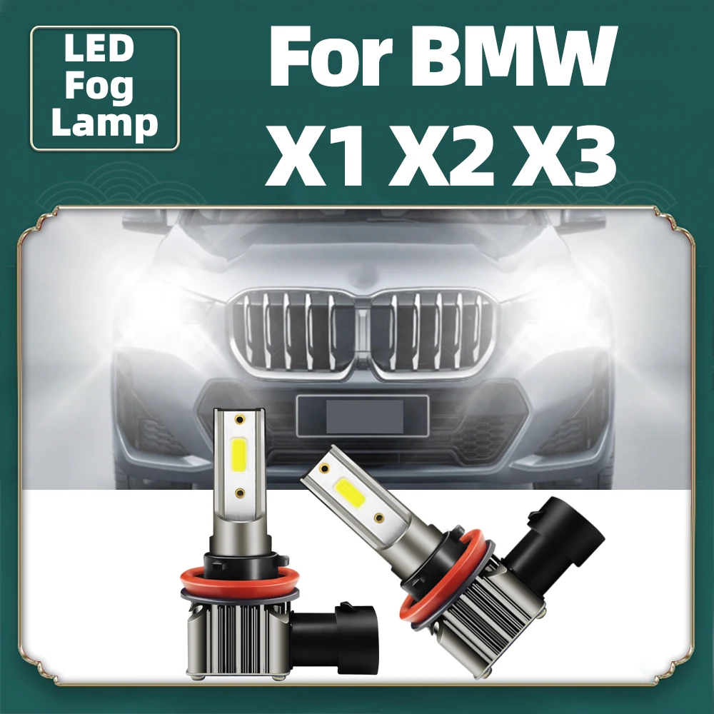 2x Car LED Front Fog Lights 15000LM Foglight Bulbs 6000K Auto Lamps 12V For BMW X1 X2 X3 E83 E84 F25 F39 F84 2010 2012 2015 2017
2x Car LED Front Fog Lights 15000LM Foglight Bulbs 6000K Auto Lamps 12V For BMW X1 X2 X3 E83 E84 F25 F39 F84 2010 2012 2015 2017