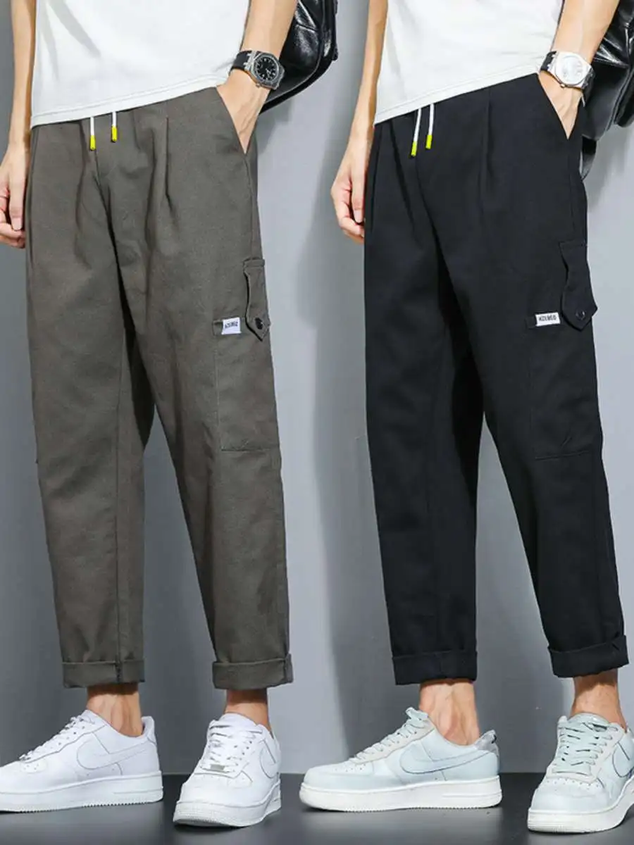Новые мужские повседневные брюки весна-лето в гонконгском стиле, большие размеры, укороченные, рабочие, прямые, комфортные, утолщенные
Новые мужские повседневные брюки весна-лето в гонконгском стиле, большие размеры, укороченные, рабочие, прямые, комфортные, утолщенные
