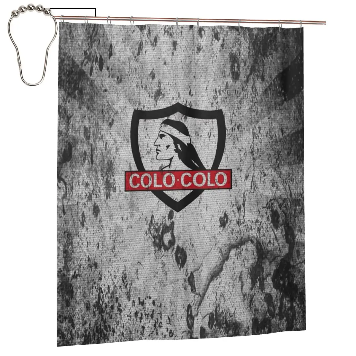 Золотая шторка для душа Golden Colo-Colo Campeon DE Chile, полиэстеровая, водонепроницаемая, с крючками
Золотая шторка для душа Golden Colo-Colo Campeon DE Chile, полиэстеровая, водонепроницаемая, с крючками