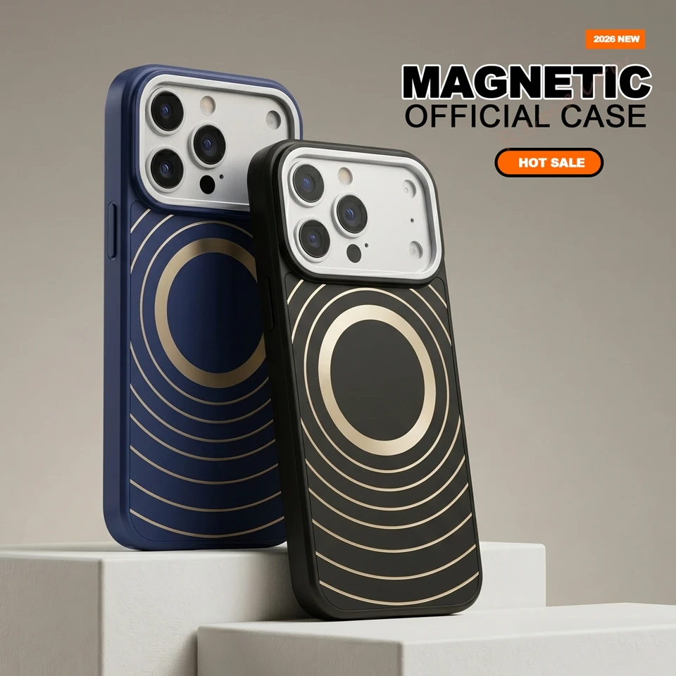 2026 Magnetic Phone Case For iPhone 13 14 15 16 17 Pro Max 17Pro Magsafe Official Big Windows Shockproof Hard Protector Cover
2026 Magnetic Phone Case For iPhone 13 14 15 16 17 Pro Max 17Pro Magsafe Official Big Windows Shockproof Hard Protector Cover