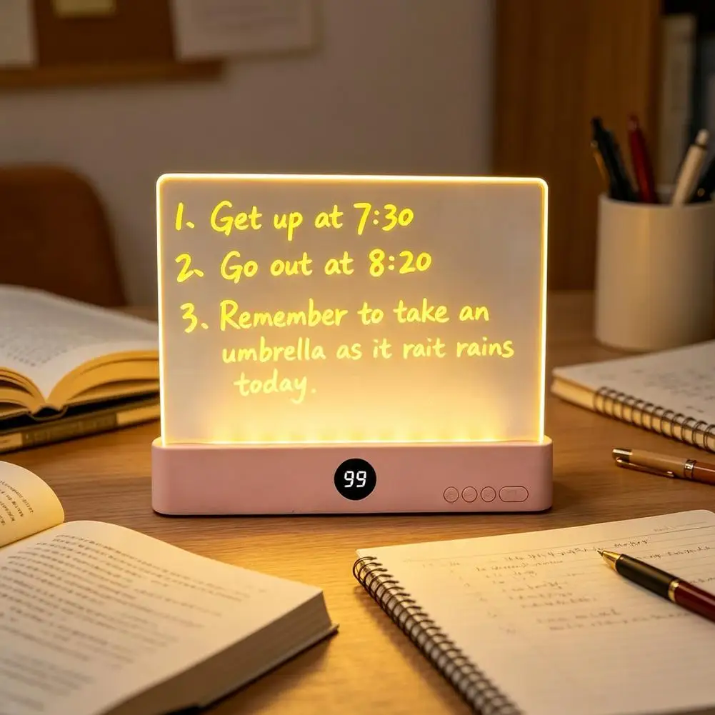 2-in-1 LED Book Light Warm White Reading Light for Students Adjustable Brightness Rechargeable Night Light for Bedroom Study
2-in-1 LED Book Light Warm White Reading Light for Students Adjustable Brightness Rechargeable Night Light for Bedroom Study