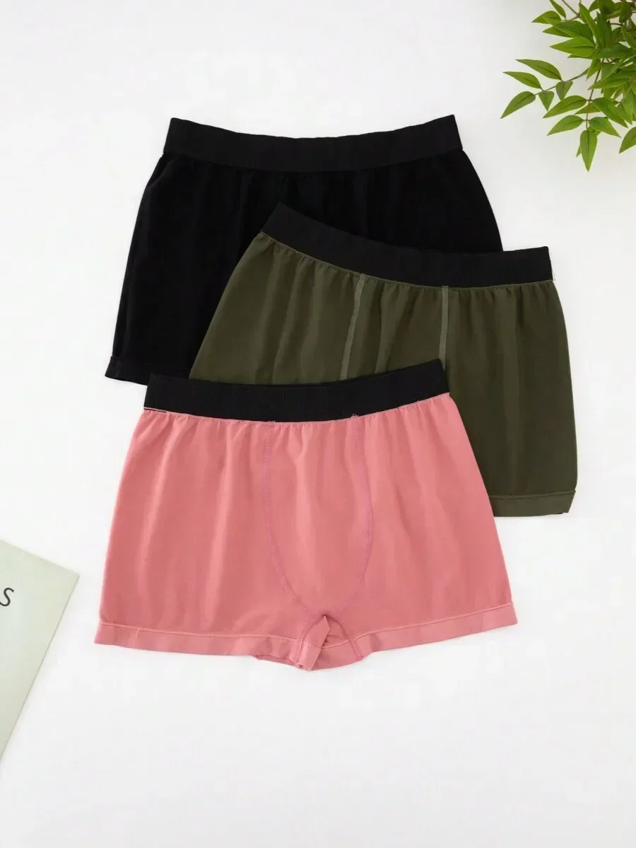 Mens 3pcs Sport Boxer Briefs Solid Color Comfortable Underwear
Mens 3pcs Sport Boxer Briefs Solid Color Comfortable Underwear