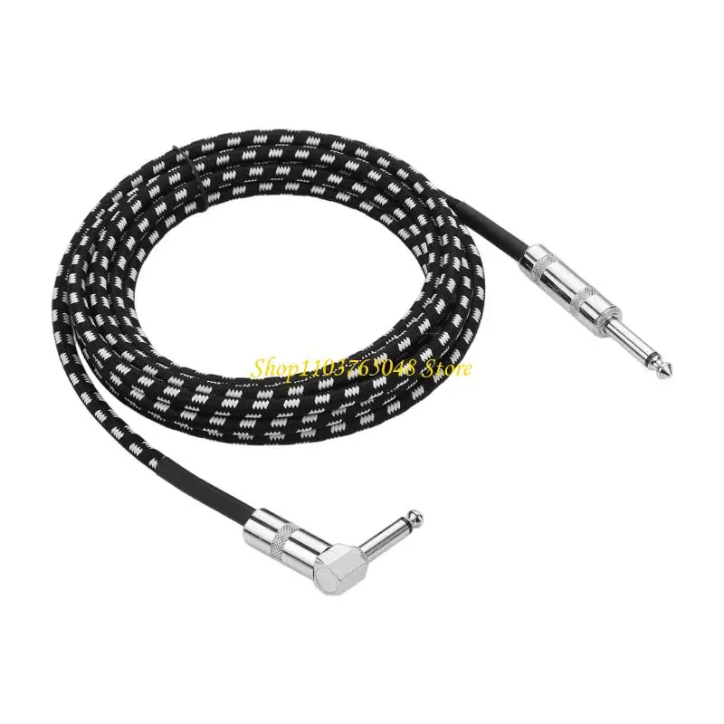 R53E Guitar Cable 6.35mm 1/4inch Guitar Guitar Cable Guitar Amp Braided Noiseless Sound Instrument
R53E Guitar Cable 6.35mm 1/4inch Guitar Guitar Cable Guitar Amp Braided Noiseless Sound Instrument