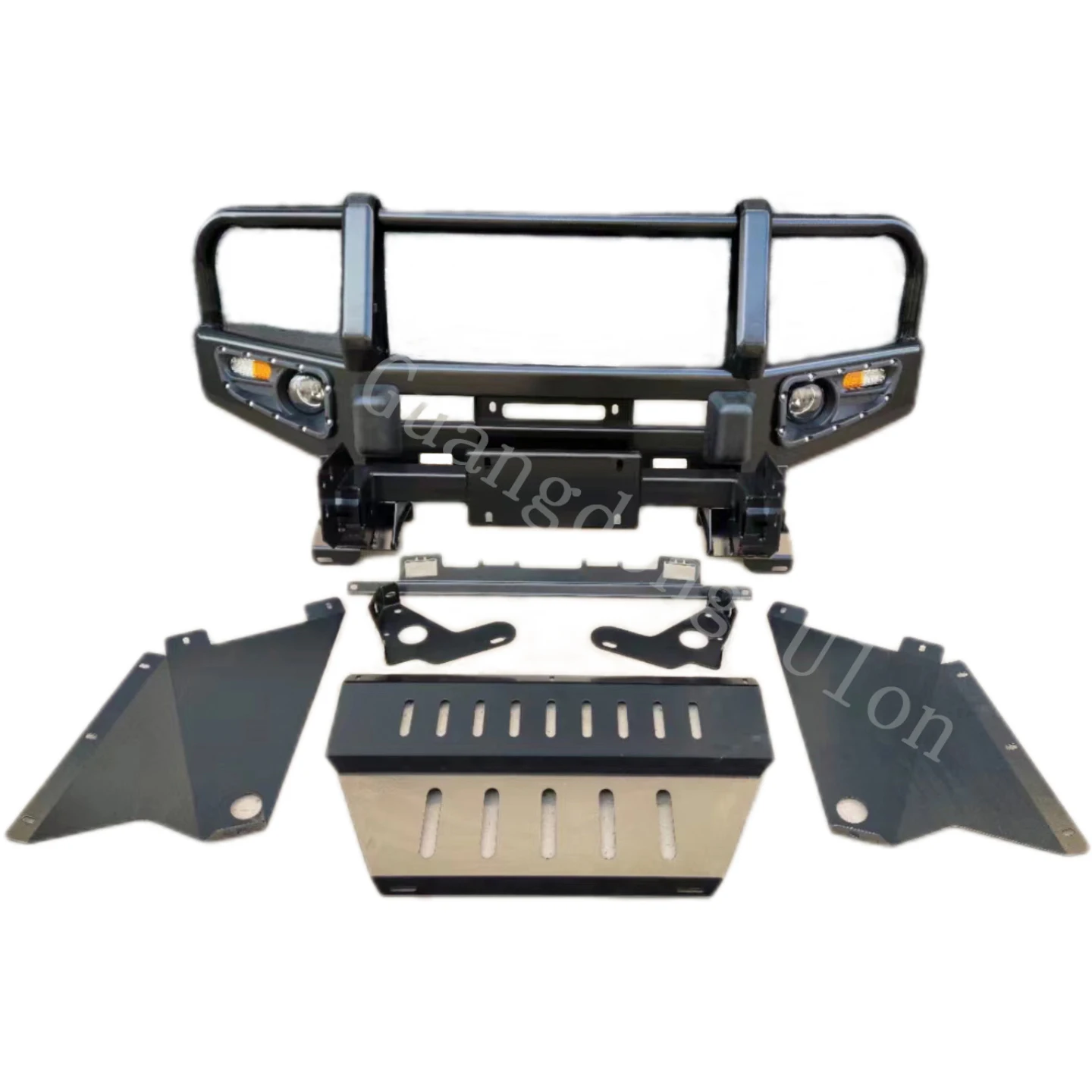Factory Price Pickup Truck Front Bumper with LED Compatible with 2012-2015 Toyota Hilux 4x4 Accessories Steel, Black
Factory Price Pickup Truck Front Bumper with LED Compatible with 2012-2015 Toyota Hilux 4x4 Accessories Steel, Black