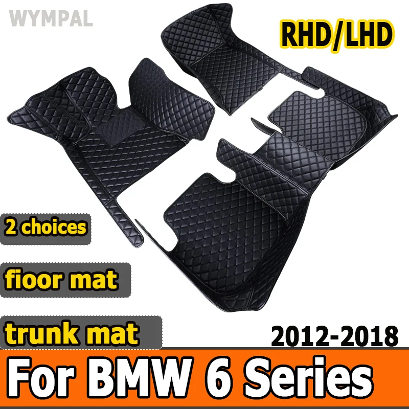 Автомобильные коврики для BMW 6 серии F06 2012 ~ 2018, прочные коврики, защитный коврик, роскошный кожаный коврик, автомобильные аксессуары 640i 640d
Автомобильные коврики для BMW 6 серии F06 2012 ~ 2018, прочные коврики, защитный коврик, роскошный кожаный коврик, автомобильные аксессуары 640i 640d
