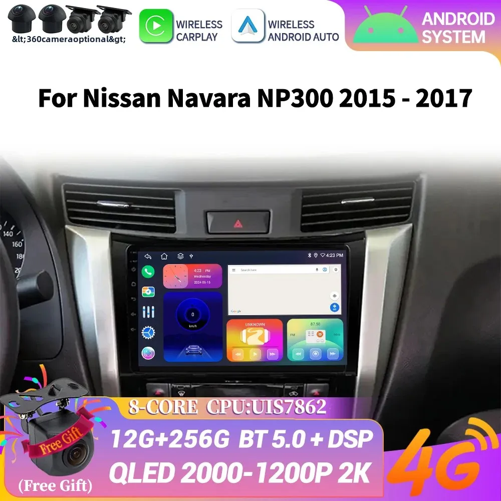 Android 14 For Nissan Navara NP300 2015-2017 Car Radio Multimedia System Stereo GPS Wireless Bluetooth CarPlay Head Unit Screen
Android 14 For Nissan Navara NP300 2015-2017 Car Radio Multimedia System Stereo GPS Wireless Bluetooth CarPlay Head Unit Screen