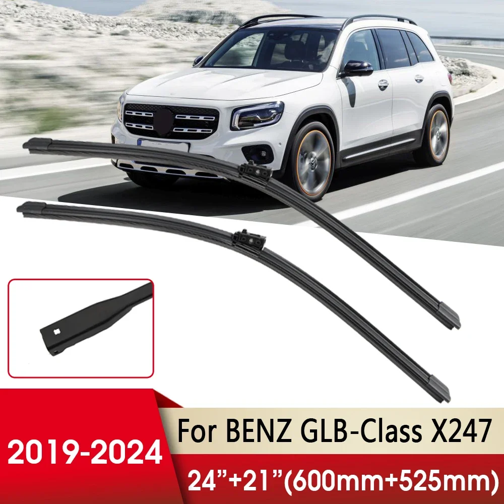 Car Wiper Front Wiper Blade For Mercedes-Benz GLB-Class X247 2019 2020 2021 2022 2023 2024 24"+21" Windscreen Wipers Accessories
Car Wiper Front Wiper Blade For Mercedes-Benz GLB-Class X247 2019 2020 2021 2022 2023 2024 24"+21" Windscreen Wipers Accessories
