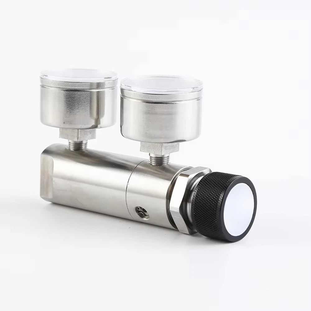 02TAir 1/4\" Npt Pressure Switch Control Valve Nitrogen/Oxygen/Helium/Hydrogen/Methane Pressure Regulator
02TAir 1/4\" Npt Pressure Switch Control Valve Nitrogen/Oxygen/Helium/Hydrogen/Methane Pressure Regulator