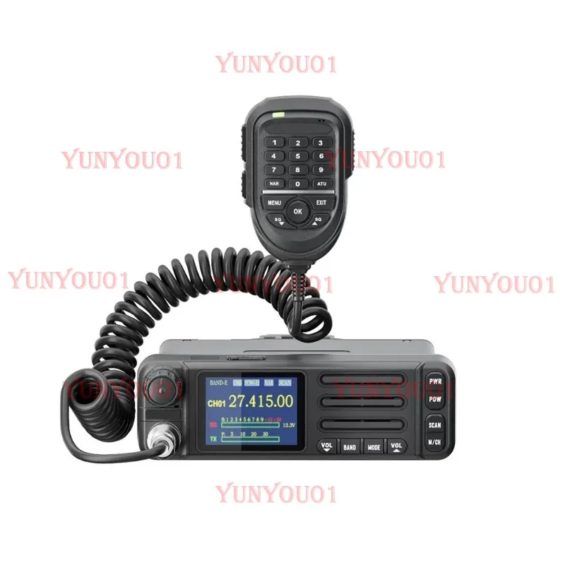 HamGeek 6699-CB Radio 1-30MHz/21-30MHz Mobile Radio Supporting FM/AM/CW/SSB Modes with Microphone
HamGeek 6699-CB Radio 1-30MHz/21-30MHz Mobile Radio Supporting FM/AM/CW/SSB Modes with Microphone
