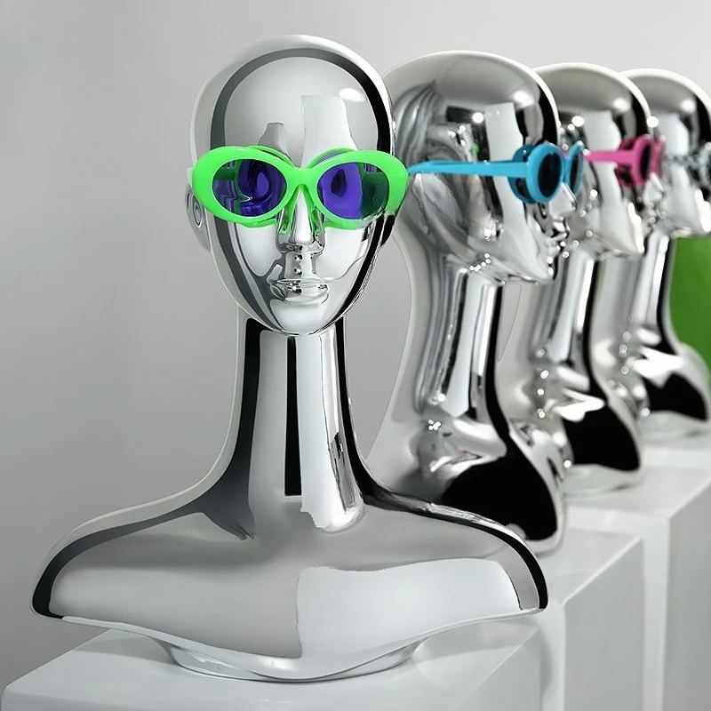 Clothing store display props female wig model head braided hair shoulder real hair table window model head dummy head
Clothing store display props female wig model head braided hair shoulder real hair table window model head dummy head