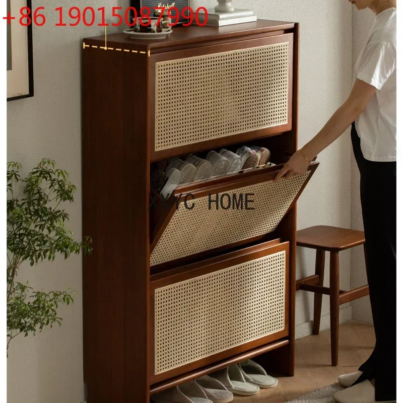 Rattan Shoe Cabinet Entrance Cabinet Large Capacity Breathable Entrance Storage Cabinet
Rattan Shoe Cabinet Entrance Cabinet Large Capacity Breathable Entrance Storage Cabinet