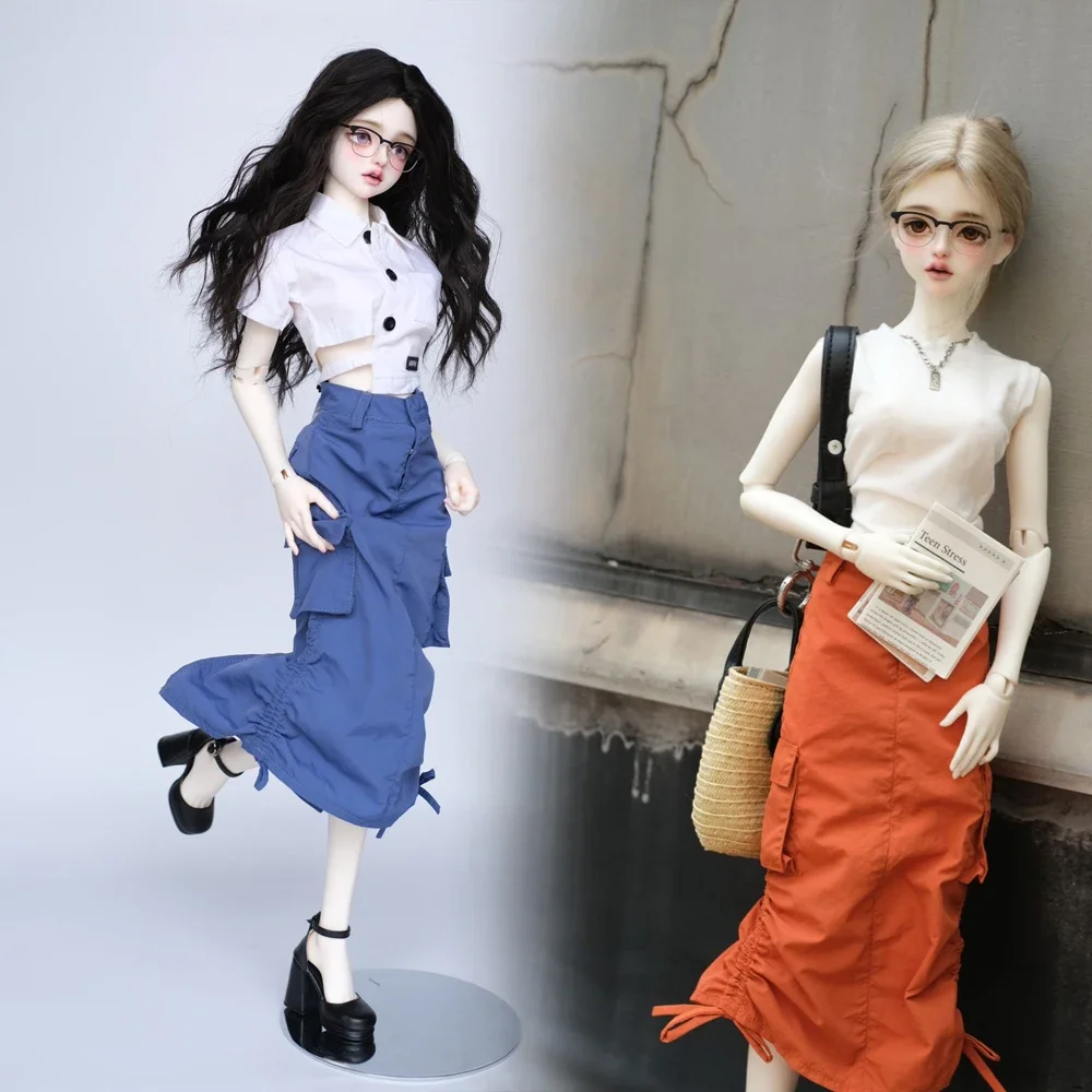 D04-B390 Детская игрушка ручной работы, одежда для кукол BJD/SD, 1/3 большая девочка, рабочая одежда, полуюбка, повседневная длинная юбка
D04-B390 Детская игрушка ручной работы, одежда для кукол BJD/SD, 1/3 большая девочка, рабочая одежда, полуюбка, повседневная длинная юбка
