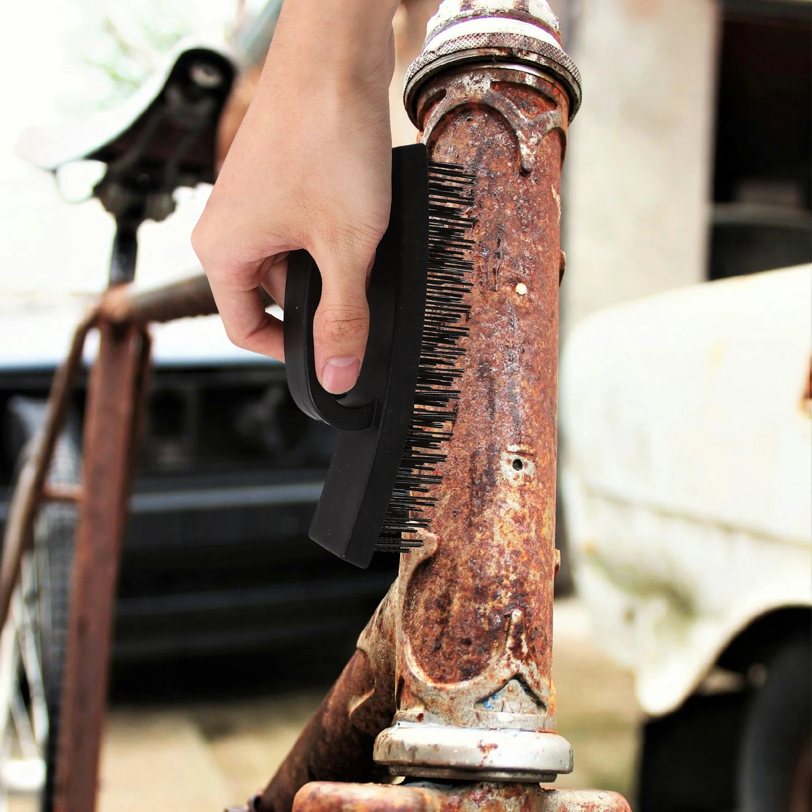 Steel Wire for With Special Rust Removal Brush Rust Removal Cleaning Metal Brush Galvanized Silver Wire Durable Small Brushes
Steel Wire for With Special Rust Removal Brush Rust Removal Cleaning Metal Brush Galvanized Silver Wire Durable Small Brushes