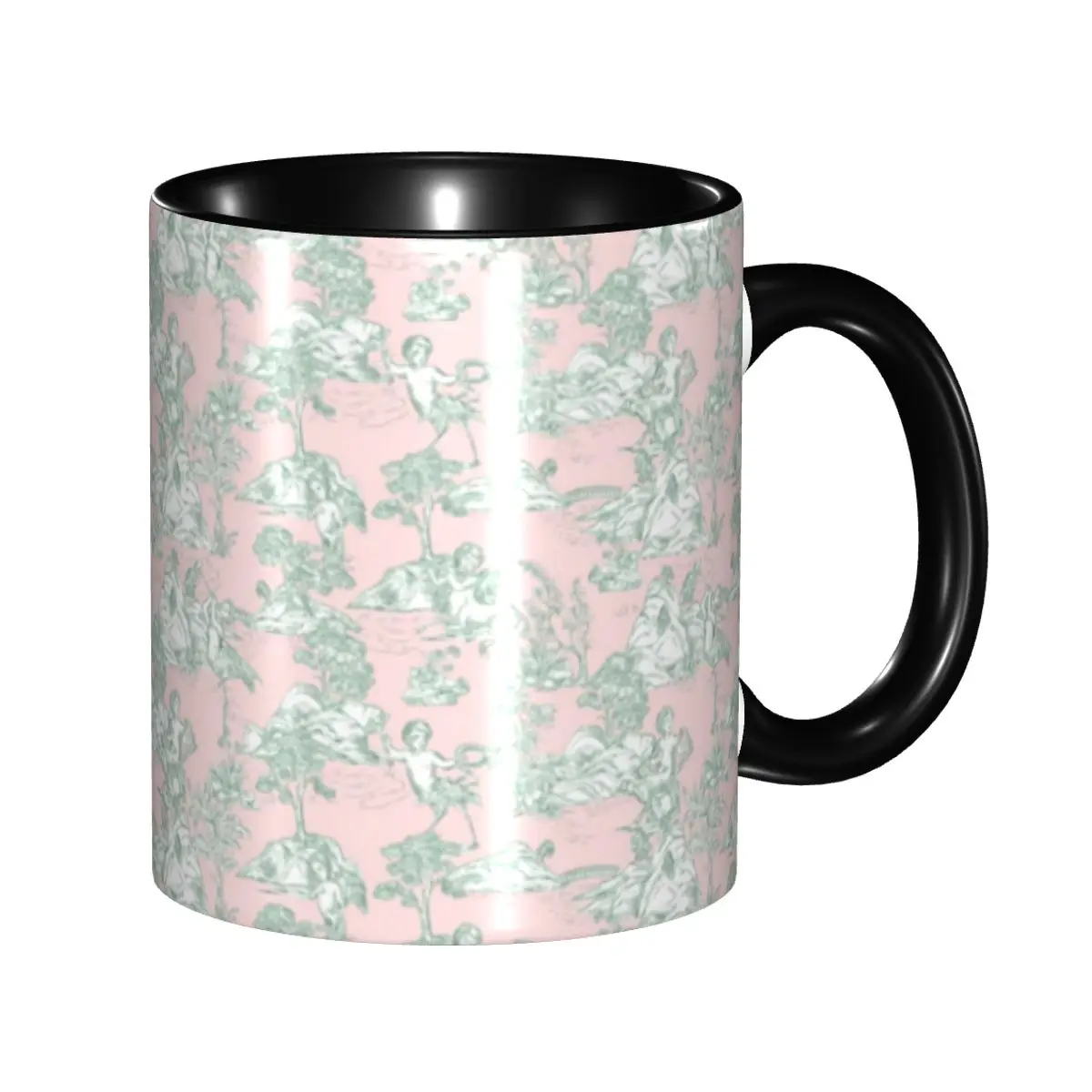 Personalized Toile De Jouy Mugs DIY Ceramic Tea Milk Coffee Cup
Personalized Toile De Jouy Mugs DIY Ceramic Tea Milk Coffee Cup