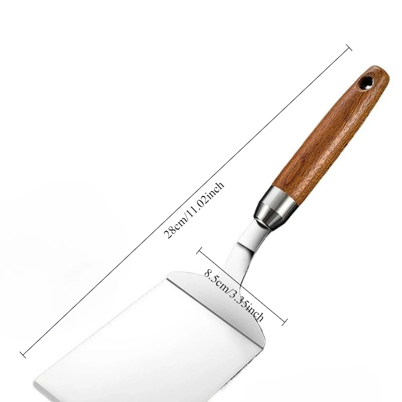Stainless Steel Frying Shovel Kitchen Household Tiramisu Shovel Flat Shovel Pancake Tool Pancake Pan Spatula Daily Use
Stainless Steel Frying Shovel Kitchen Household Tiramisu Shovel Flat Shovel Pancake Tool Pancake Pan Spatula Daily Use