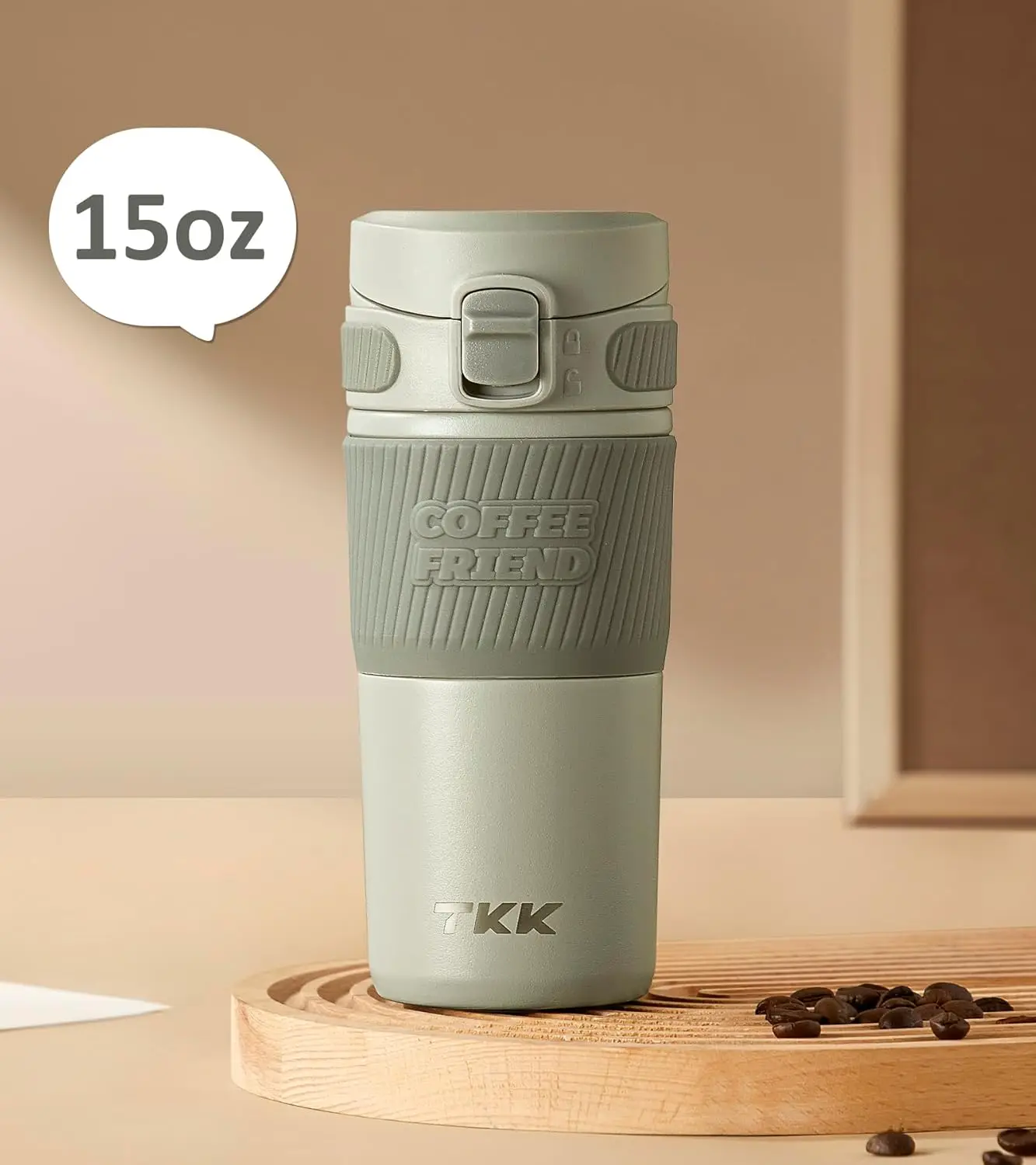 Tkk Thermos Coffee Travel Mug 15 Oz Insulated Stainless Steel Coffee Cup with Flip Lid Travel Mug Coffee Car Insulated Cup
Tkk Thermos Coffee Travel Mug 15 Oz Insulated Stainless Steel Coffee Cup with Flip Lid Travel Mug Coffee Car Insulated Cup