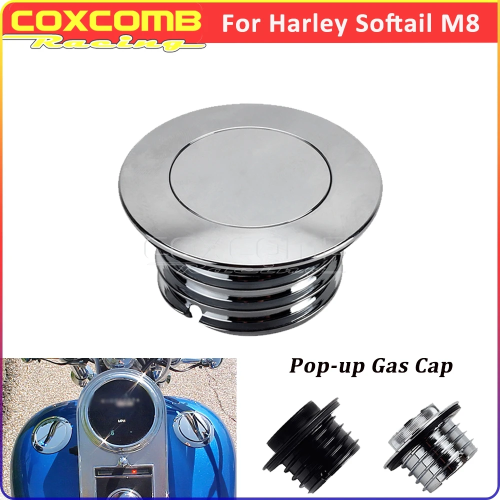 Motorcycle Gas Tank Fuel Tank Cap For Harley Softail Deluxe Fat Boy FLFB Low Rider FXLR FXLRS Slim Sport Glide Heritage Classic
Motorcycle Gas Tank Fuel Tank Cap For Harley Softail Deluxe Fat Boy FLFB Low Rider FXLR FXLRS Slim Sport Glide Heritage Classic
