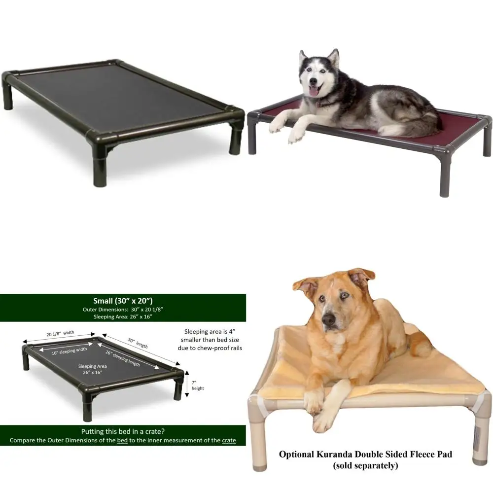 Прочная жевательная кровать для собак - ПВХ из орехового дерева - 30х20 дюймов - дымчатый баллистический нейлоновый чехол
Прочная жевательная кровать для собак - ПВХ из орехового дерева - 30х20 дюймов - дымчатый баллистический нейлоновый чехол