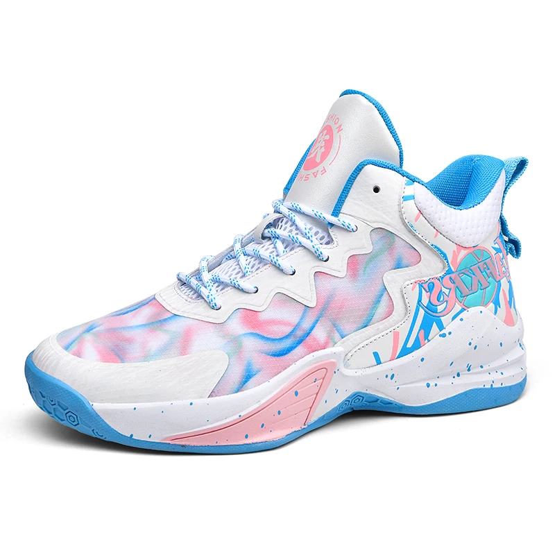 Professional Basketball Shoes for Man Anti-Slip High-top Sneakers Women Breathable Basketball Boots Comfortable Outdoor Trainers
Professional Basketball Shoes for Man Anti-Slip High-top Sneakers Women Breathable Basketball Boots Comfortable Outdoor Trainers