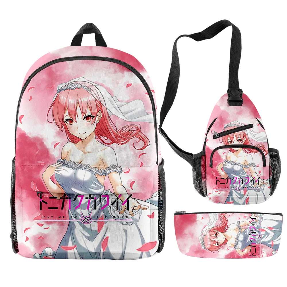 Popular Youthful Funny Tonikawa Kawaii 3pcs/Set Backpack 3D Print Bookbag Laptop Daypack Backpacks Chest Bags Pencil Case
Popular Youthful Funny Tonikawa Kawaii 3pcs/Set Backpack 3D Print Bookbag Laptop Daypack Backpacks Chest Bags Pencil Case