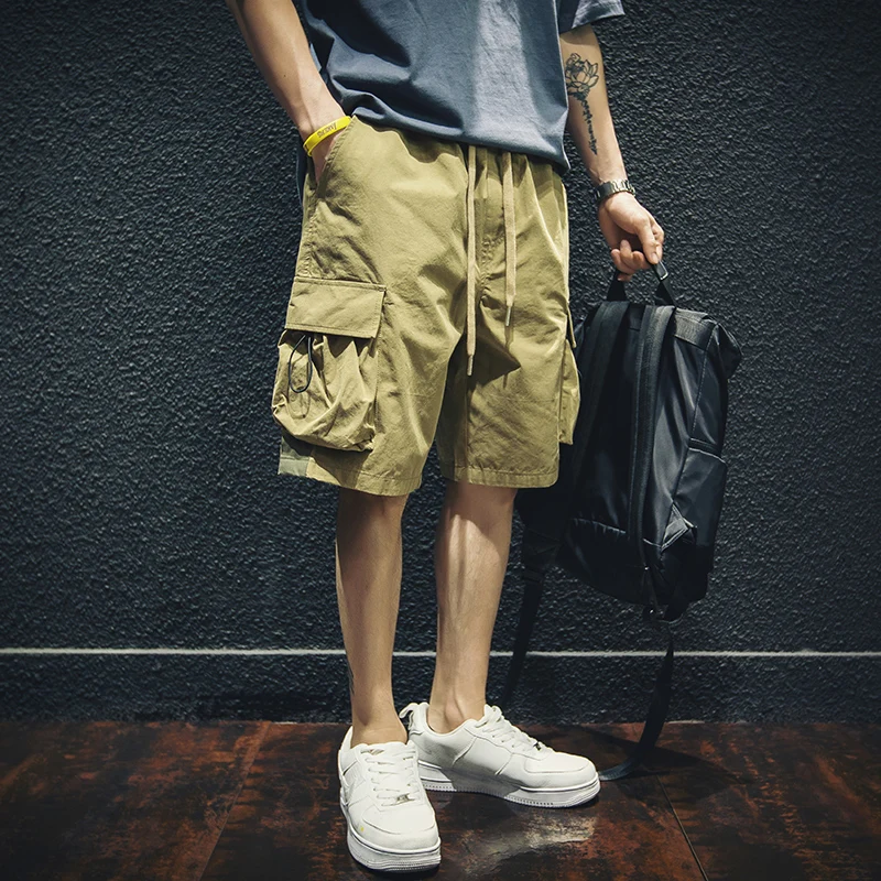 Summer Thin Workwear Shorts Men Loose Casual Brand INS Five-Point Leisure Pants plus Size Trendy Middle-Pants for Youth
Summer Thin Workwear Shorts Men Loose Casual Brand INS Five-Point Leisure Pants plus Size Trendy Middle-Pants for Youth
