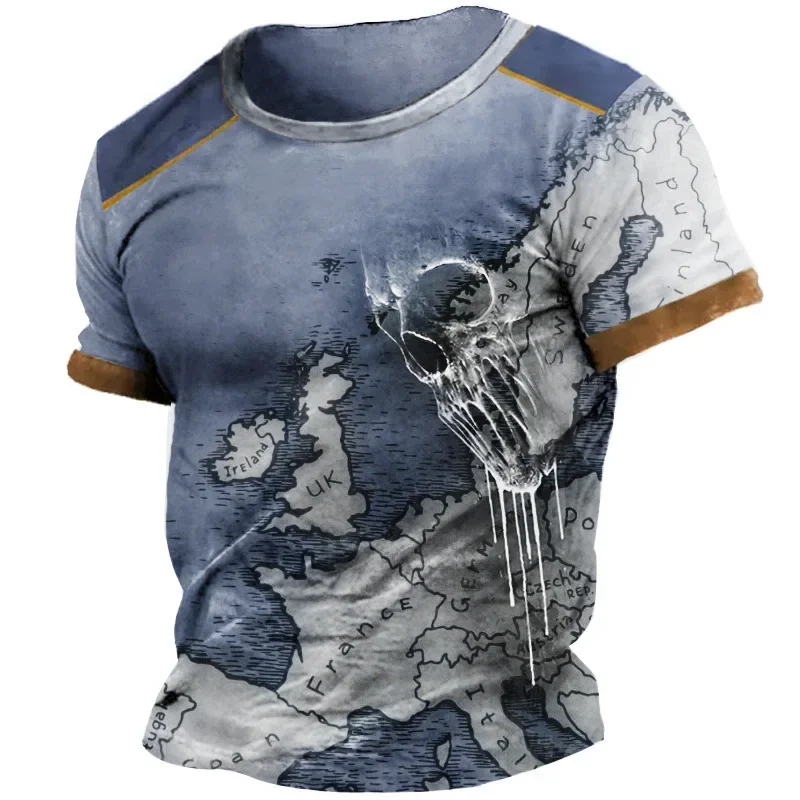 2024 New 3D Printed Nautical Skull T-shirt Oversized Loose Daily Casual Clothing Holiday Fashion Breathable Unisex T-shirt 6XL
2024 New 3D Printed Nautical Skull T-shirt Oversized Loose Daily Casual Clothing Holiday Fashion Breathable Unisex T-shirt 6XL
