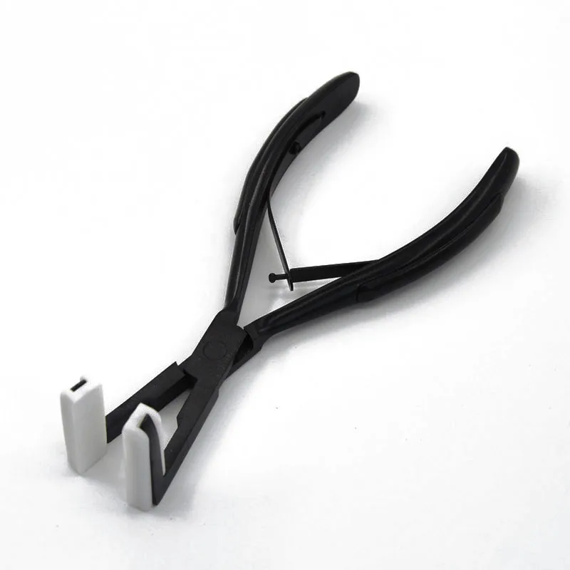 Оптовая продажа, 7-дюймовые черные плоскогубцы из нержавеющей стали для наращивания волос, плоскогубцы для уплотнения ленты, утюг для удаления ленты на наращивании волос
Оптовая продажа, 7-дюймовые черные плоскогубцы из нержавеющей стали для наращивания волос, плоскогубцы для уплотнения ленты, утюг для удаления ленты на наращивании волос