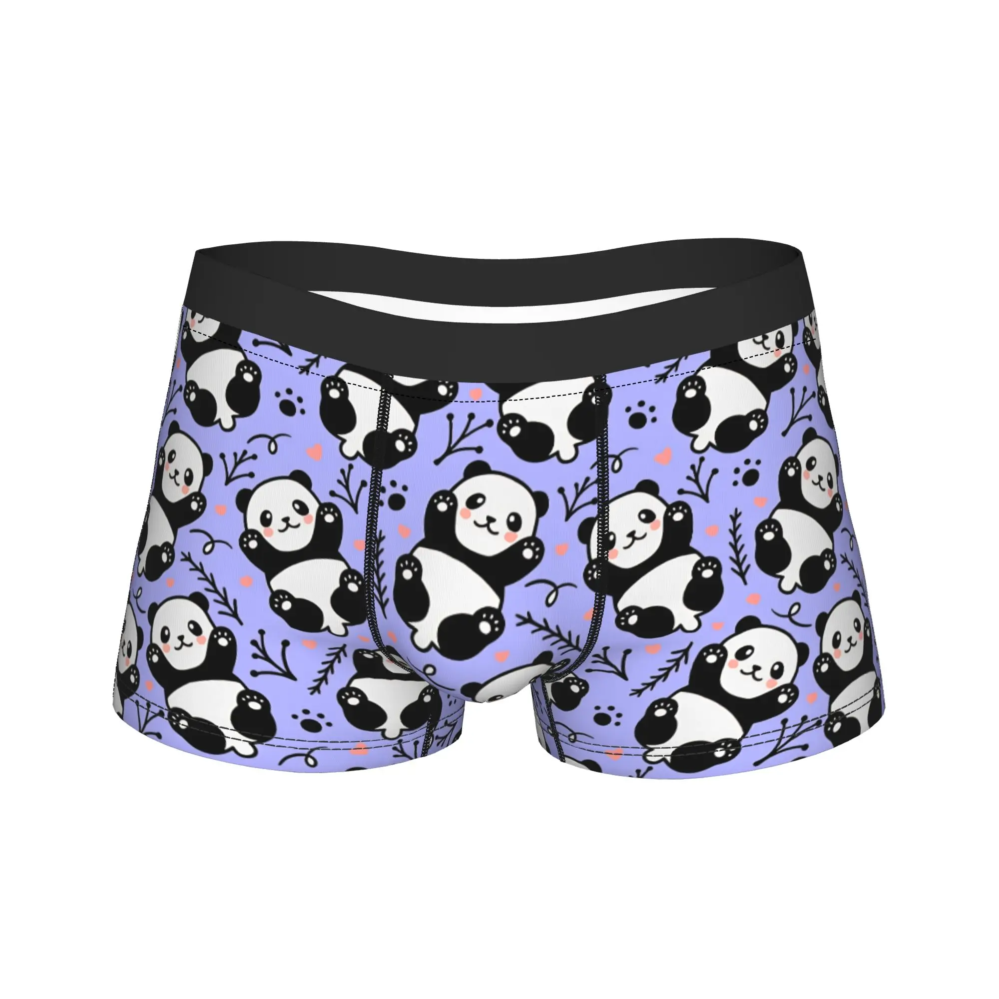Cute Chibi Panda On Purple Background Underwear Print Boxer Shorts Hot Sale Males Underpants Soft Trend Shorts Briefs Gift Idea
Cute Chibi Panda On Purple Background Underwear Print Boxer Shorts Hot Sale Males Underpants Soft Trend Shorts Briefs Gift Idea
